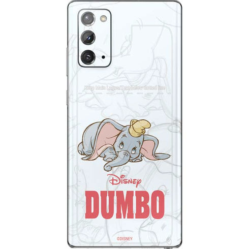 Disney Dumbo Classic sketched portrait Galaxy Note20 5G Skin