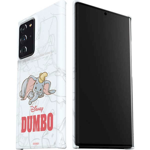 Disney Dumbo Classic sketched portrait Galaxy Note20 Ultra 5G Lite Case