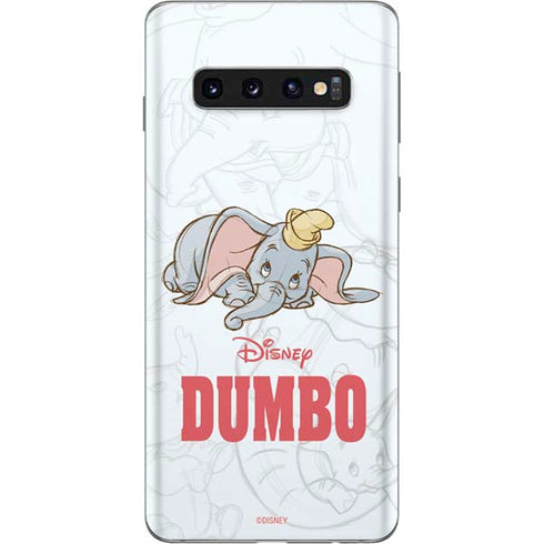 Disney Dumbo Classic sketched portrait Galaxy S10 Skin