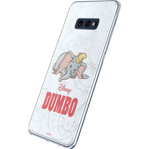 Disney Dumbo Classic sketched portrait Galaxy S10e Skin