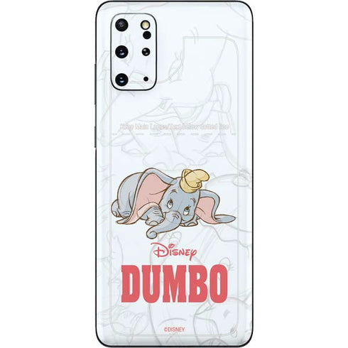 Disney Dumbo Classic sketched portrait Galaxy S20 Plus Skin