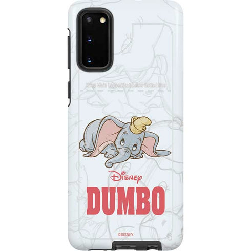 Disney Dumbo Classic sketched portrait Galaxy S20 Pro Case