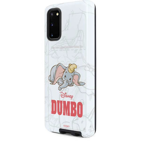 Disney Dumbo Classic sketched portrait Galaxy S20 Pro Case