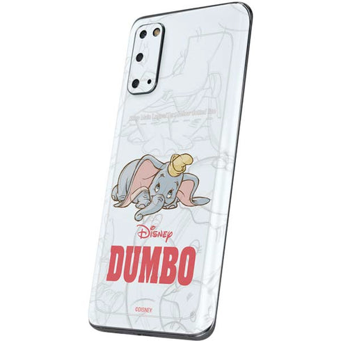 Disney Dumbo Classic sketched portrait Galaxy S20 Skin