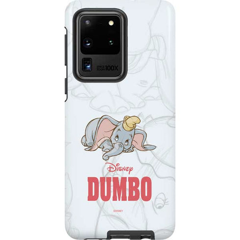 Disney Dumbo Classic sketched portrait Galaxy S20 Ultra 5G Pro Case
