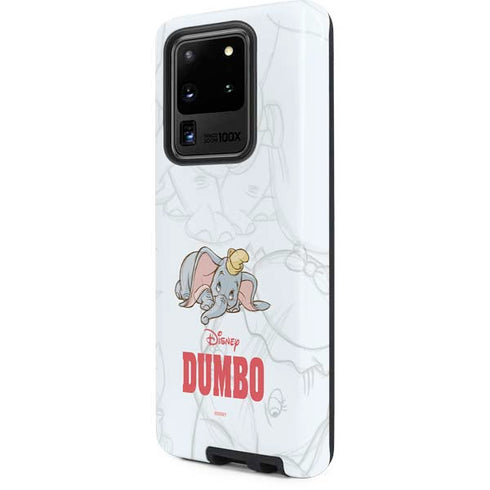 Disney Dumbo Classic sketched portrait Galaxy S20 Ultra 5G Pro Case