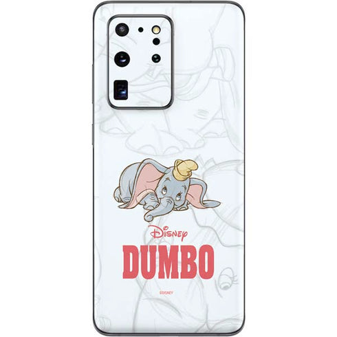 Disney Dumbo Classic sketched portrait Galaxy S20 Ultra 5G Skin