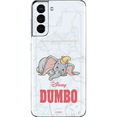 Disney Dumbo Classic sketched portrait Galaxy S21 5G Skin