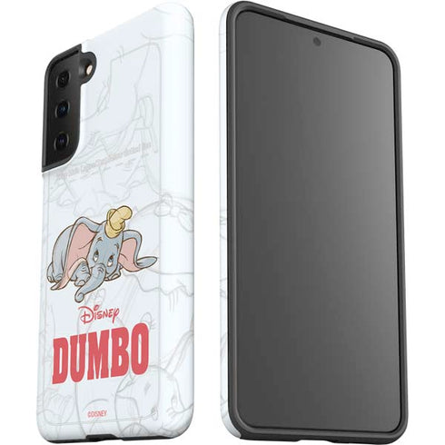 Disney Dumbo Classic sketched portrait Galaxy S21 FE Pro Case