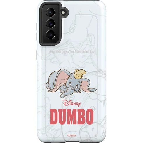 Disney Dumbo Classic sketched portrait Galaxy S21 Plus 5G Pro Case