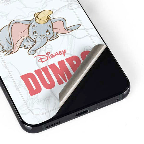 Disney Dumbo Classic sketched portrait Galaxy S22 Plus Skin