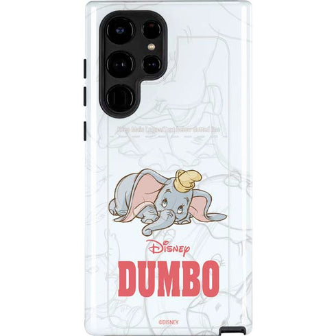 Disney Dumbo Classic sketched portrait Galaxy S22 Ultra Pro Case