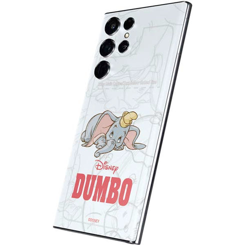 Disney Dumbo Classic sketched portrait Galaxy S22 Ultra Skin