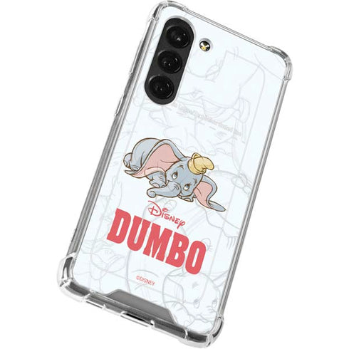 Disney Dumbo Classic sketched portrait Galaxy S23 Clear Case