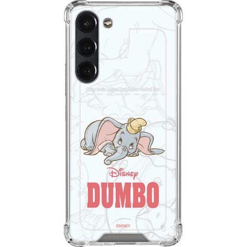 Disney Dumbo Classic sketched portrait Galaxy S23 Plus Clear Case