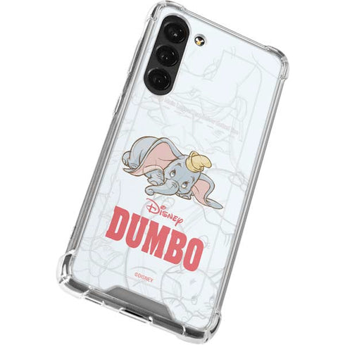 Disney Dumbo Classic sketched portrait Galaxy S23 Plus Clear Case