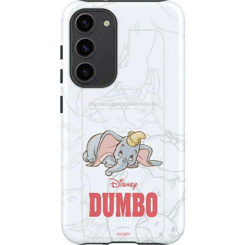 Disney Dumbo Classic sketched portrait Galaxy S23 Plus Pro Case