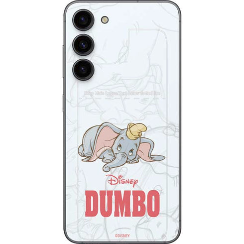 Disney Dumbo Classic sketched portrait Galaxy S23 Plus Skin