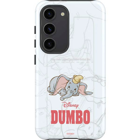 Disney Dumbo Classic sketched portrait Galaxy S23 Pro Case