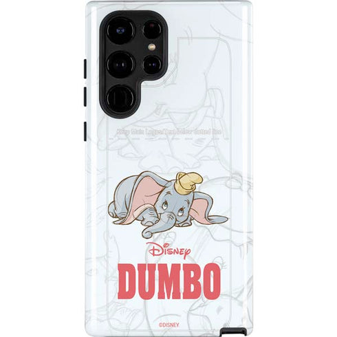 Disney Dumbo Classic sketched portrait Galaxy S24 Ultra Impact Case