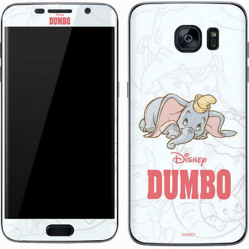 Disney Dumbo Classic sketched portrait Galaxy S7 Skin