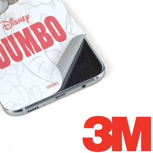 Disney Dumbo Classic sketched portrait Galaxy S8 Plus Skin