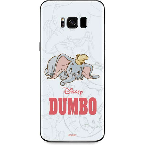 Disney Dumbo Classic sketched portrait Galaxy S8 Skin