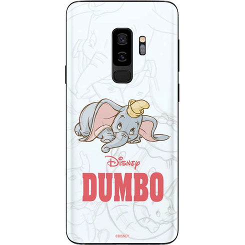 Disney Dumbo Classic sketched portrait Galaxy S9 Plus Skin