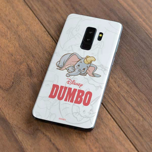 Disney Dumbo Classic sketched portrait Galaxy S9 Plus Skin