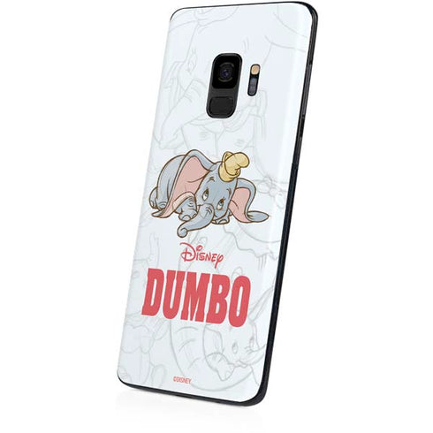 Disney Dumbo Classic sketched portrait Galaxy S9 Skin