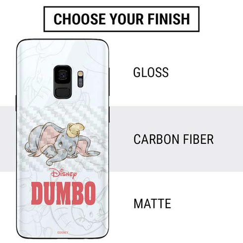 Disney Dumbo Classic sketched portrait Galaxy S9 Skin
