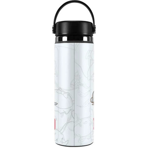 Disney Dumbo Classic sketched portrait Hydro Flask 20oz Wide Mouth Skin
