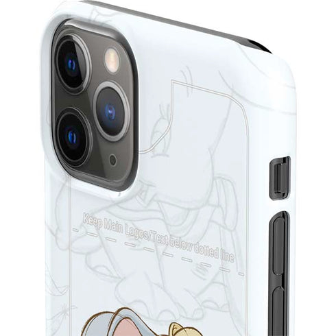 Disney Dumbo Classic sketched portrait iPhone 11 Pro Lite Case