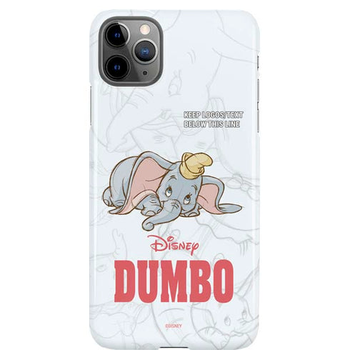 Disney Dumbo Classic sketched portrait iPhone 11 Pro Max Lite Case