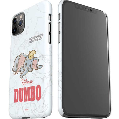 Disney Dumbo Classic sketched portrait iPhone 11 Pro Max Lite Case