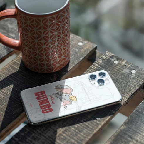 Disney Dumbo Classic sketched portrait iPhone 11 Pro Skin