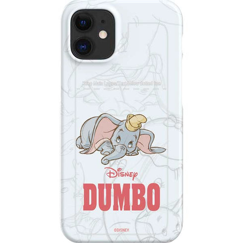 Disney Dumbo Classic sketched portrait iPhone 12 Mini Lite Case