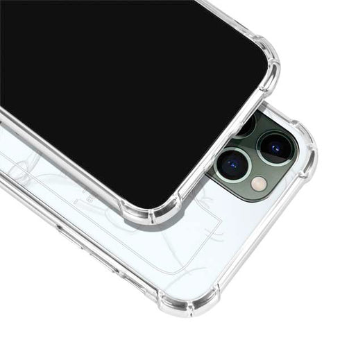 Disney Dumbo Classic sketched portrait iPhone 12 Pro Clear Case