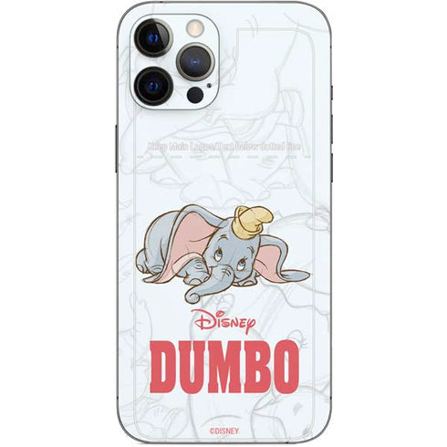 Disney Dumbo Classic sketched portrait iPhone 12 Pro Max Skin