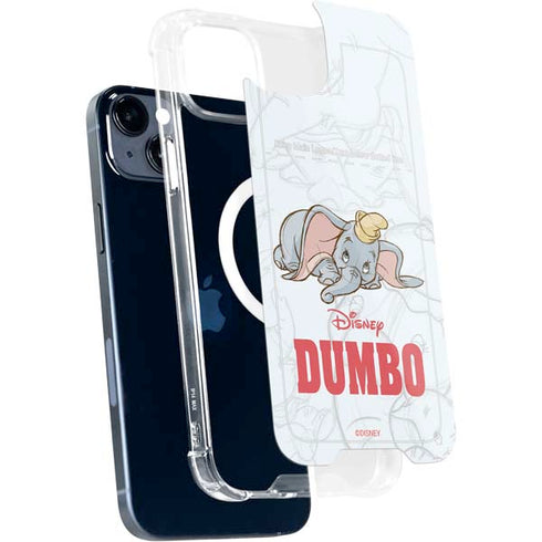 Disney Dumbo Classic sketched portrait iPhone 13 MagSafe Case