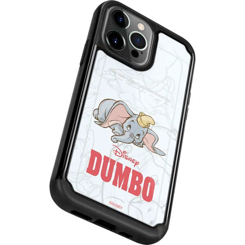 Disney Dumbo Classic sketched portrait iPhone 13 Pro Cargo Case