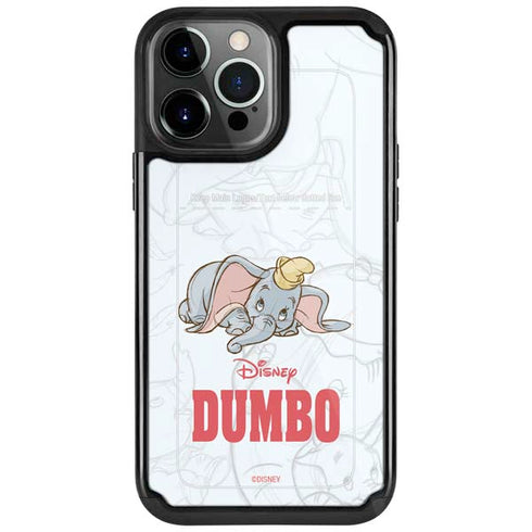 Disney Dumbo Classic sketched portrait iPhone 13 Pro Cargo Case