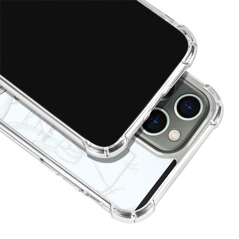 Disney Dumbo Classic sketched portrait iPhone 13 Pro Clear Case