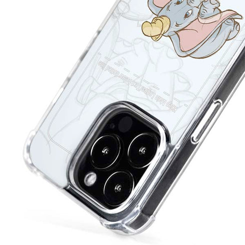 Disney Dumbo Classic sketched portrait iPhone 13 Pro MagSafe Case
