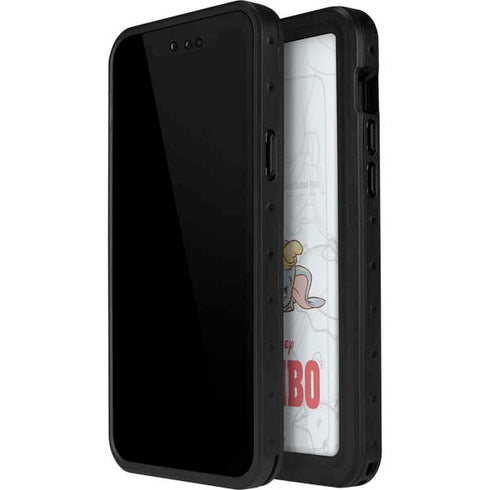 Disney Dumbo Classic sketched portrait iPhone 14 Pro Max Waterproof Case