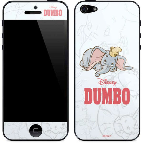 Disney Dumbo Classic sketched portrait iPhone 5/5s/5SE Skin