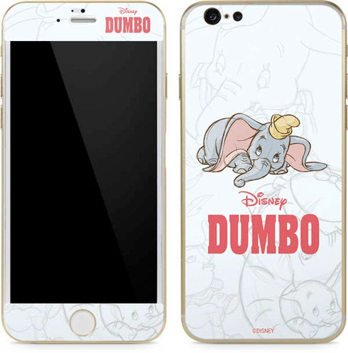 Disney Dumbo Classic sketched portrait iPhone 6/6s Skin
