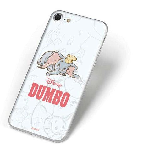 Disney Dumbo Classic sketched portrait iPhone 7 Skin