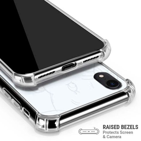 Disney Dumbo Classic sketched portrait iPhone XR Clear Case