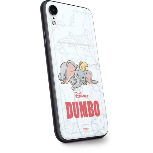 Disney Dumbo Classic sketched portrait iPhone XR Skin